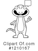 Gecko Clipart #1210167 by Cory Thoman