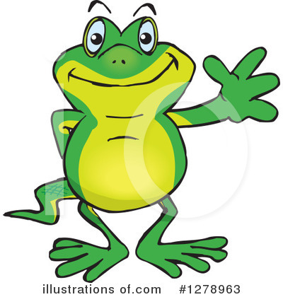 Royalty-Free (RF) Gecko Clipart Illustration by Dennis Holmes Designs - Stock Sample #1278963