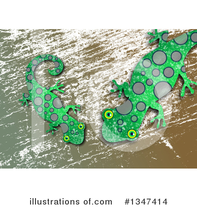 Royalty-Free (RF) Gecko Clipart Illustration by Prawny - Stock Sample #1347414