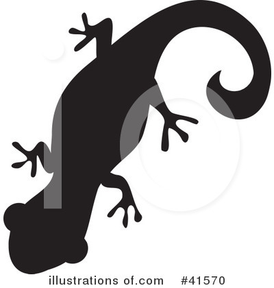 Royalty-Free (RF) Gecko Clipart Illustration by Prawny - Stock Sample #41570