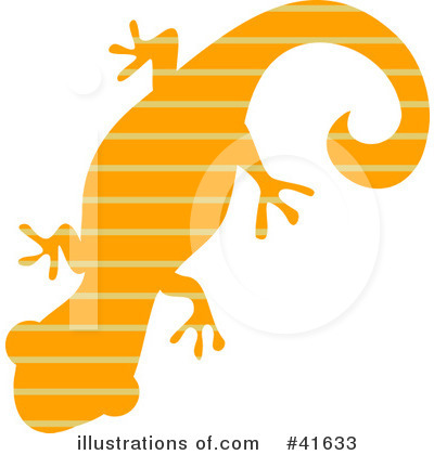 Royalty-Free (RF) Gecko Clipart Illustration by Prawny - Stock Sample #41633