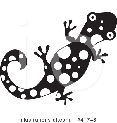 Royalty-Free (RF) Gecko Clipart Illustration by Prawny - Stock Sample #41743