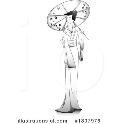 Kimono Clipart #1307976 by BNP Design Studio