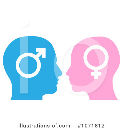 Royalty-Free (RF) Gender Clipart Illustration by AtStockIllustration - Stock Sample #1071812