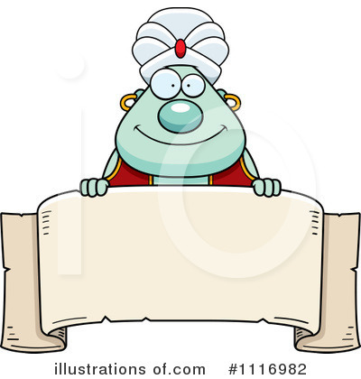 Royalty-Free (RF) Genie Clipart Illustration by Cory Thoman - Stock Sample #1116982