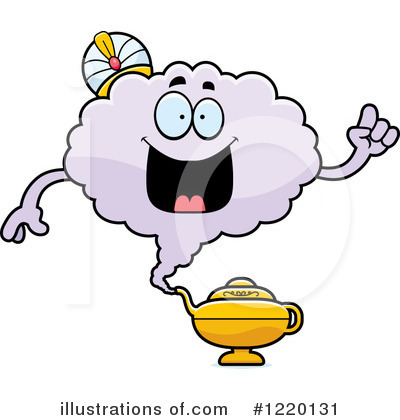 Royalty-Free (RF) Genie Clipart Illustration by Cory Thoman - Stock Sample #1220131