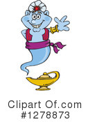 Genie Clipart #1278873 by Dennis Holmes Designs