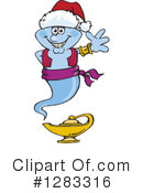 Genie Clipart #1283316 by Dennis Holmes Designs