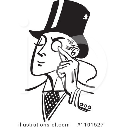 Royalty-Free (RF) Gentleman Clipart Illustration by BestVector - Stock Sample #1101527