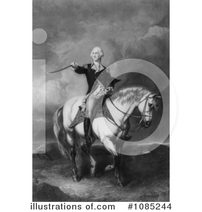 Royalty-Free (RF) George Washington Clipart Illustration by JVPD - Stock Sample #1085244