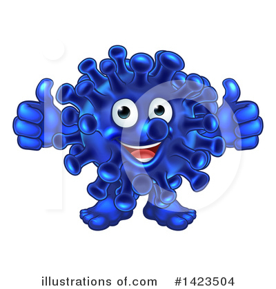 Germs Clipart #1423504 by AtStockIllustration