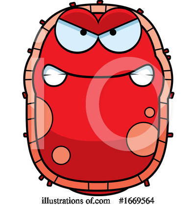 Red Cell Clipart #1669564 by Cory Thoman