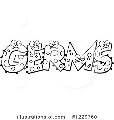 Royalty-Free (RF) Germs Clipart Illustration by Cory Thoman - Stock Sample #1229760
