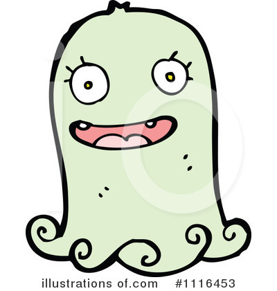 Royalty-Free (RF) Ghost Clipart Illustration by lineartestpilot - Stock Sample #1116453
