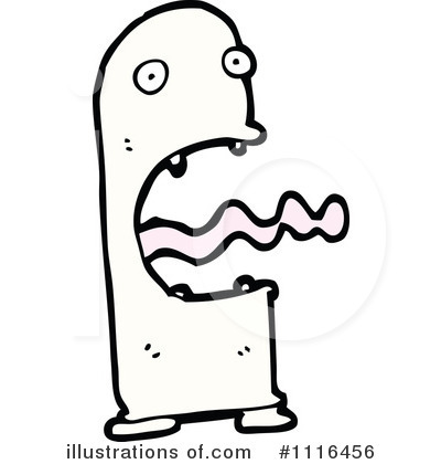 Royalty-Free (RF) Ghost Clipart Illustration by lineartestpilot - Stock Sample #1116456