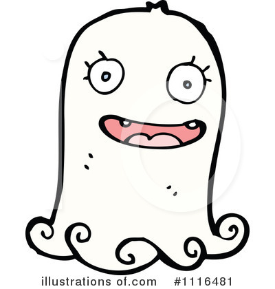 Royalty-Free (RF) Ghost Clipart Illustration by lineartestpilot - Stock Sample #1116481