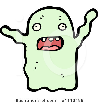 Royalty-Free (RF) Ghost Clipart Illustration by lineartestpilot - Stock Sample #1116499