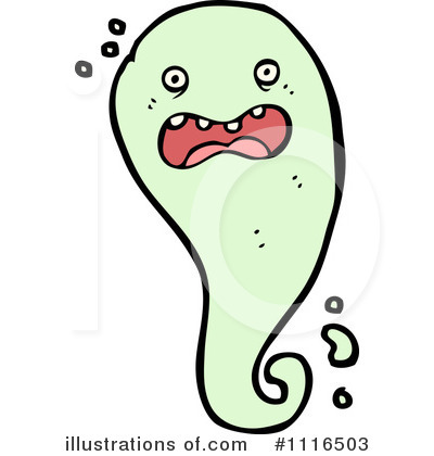 Royalty-Free (RF) Ghost Clipart Illustration by lineartestpilot - Stock Sample #1116503