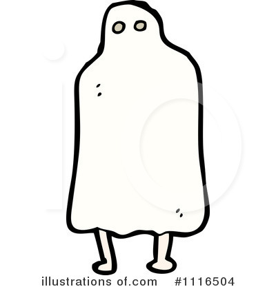 Royalty-Free (RF) Ghost Clipart Illustration by lineartestpilot - Stock Sample #1116504