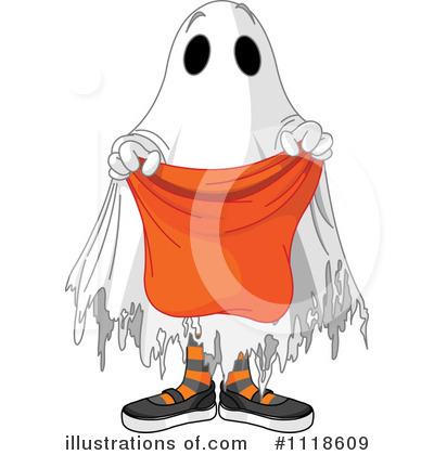 Royalty-Free (RF) Ghost Clipart Illustration by Pushkin - Stock Sample #1118609
