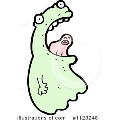 Royalty-Free (RF) Ghost Clipart Illustration by lineartestpilot - Stock Sample #1123248