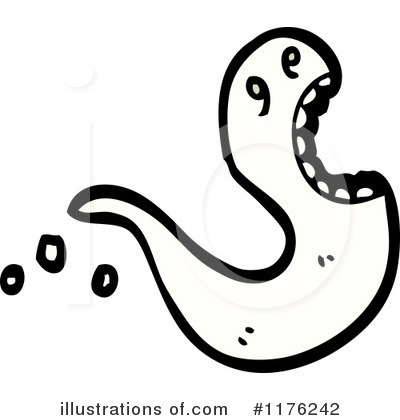 Royalty-Free (RF) Ghost Clipart Illustration by lineartestpilot - Stock Sample #1176242