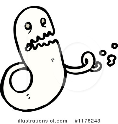 Royalty-Free (RF) Ghost Clipart Illustration by lineartestpilot - Stock Sample #1176243