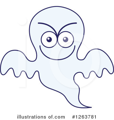 Royalty-Free (RF) Ghost Clipart Illustration by Zooco - Stock Sample #1263781