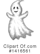 Ghost Clipart #1416561 by Vector Tradition SM