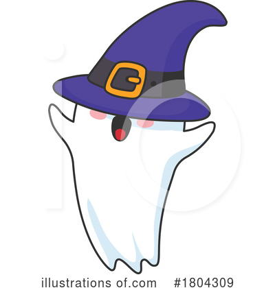 Royalty-Free (RF) Ghost Clipart Illustration by Vector Tradition SM - Stock Sample #1804309