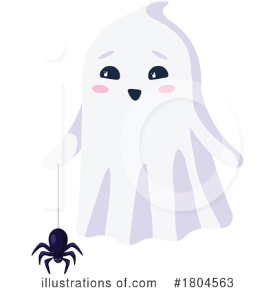Ghosts Clipart #1804563 by Vector Tradition SM