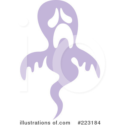 Royalty-Free (RF) Ghost Clipart Illustration by Zooco - Stock Sample #223184