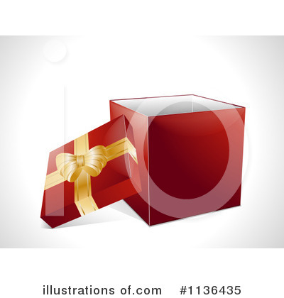 Royalty-Free (RF) Gift Box Clipart Illustration by elaineitalia - Stock Sample #1136435