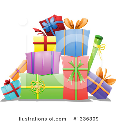 Royalty-Free (RF) Gift Clipart Illustration by Liron Peer - Stock Sample #1336309