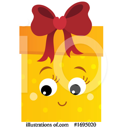 Gift Character Clipart #1695020 by visekart