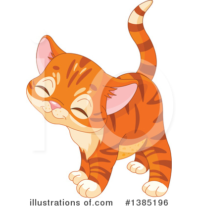 Royalty-Free (RF) Ginger Cat Clipart Illustration by Pushkin - Stock Sample #1385196
