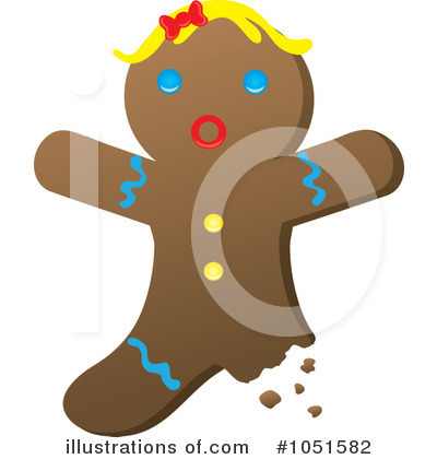 Gingerbread Clipart #1051582 by Rosie Piter