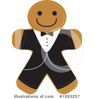 Royalty-Free (RF) Gingerbread Clipart Illustration by Randomway - Stock Sample #1093257