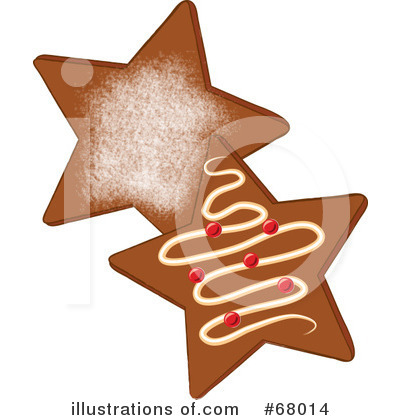 Royalty-Free (RF) Gingerbread Clipart Illustration by Pams Clipart - Stock Sample #68014