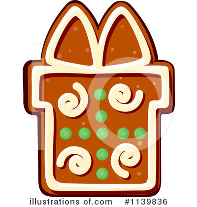 Gingerbread Clipart #1139836 by Vector Tradition SM