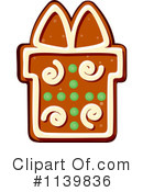 Gingerbread Cookie Clipart #1139836 by Vector Tradition SM