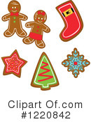 Gingerbread Cookie Clipart #1220842 by peachidesigns