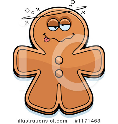 Royalty-Free (RF) Gingerbread Man Clipart Illustration by Cory Thoman - Stock Sample #1171463