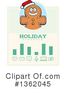 Gingerbread Man Clipart #1362045 by Cory Thoman