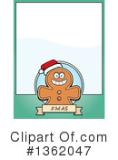 Gingerbread Man Clipart #1362047 by Cory Thoman