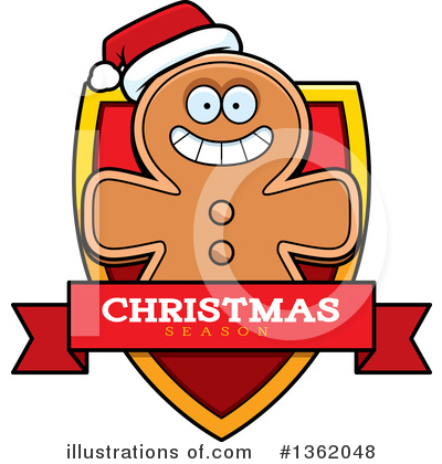 Gingerbread Cookie Clipart #1362048 by Cory Thoman