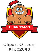 Gingerbread Man Clipart #1362048 by Cory Thoman