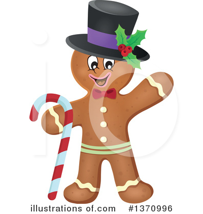 Gingerbread Cookie Clipart #1370996 by visekart