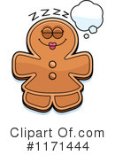 Gingerbread Woman Clipart #1171444 by Cory Thoman