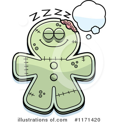 Royalty-Free (RF) Gingerbread Zombie Clipart Illustration by Cory Thoman - Stock Sample #1171420